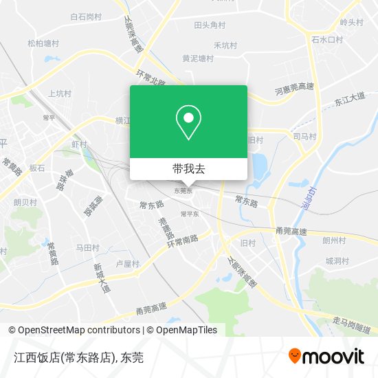 江西饭店(常东路店)地图