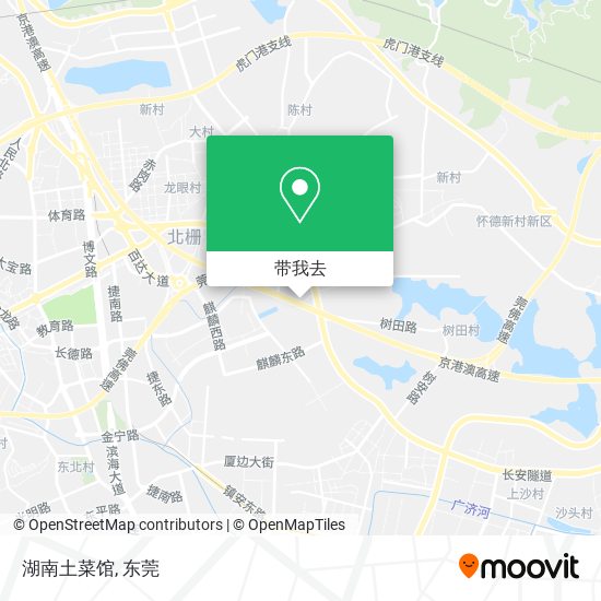 湖南土菜馆地图