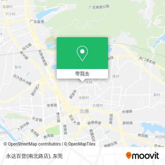 永达百货(南北路店)地图