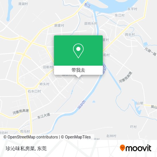 珍沁味私房菜地图