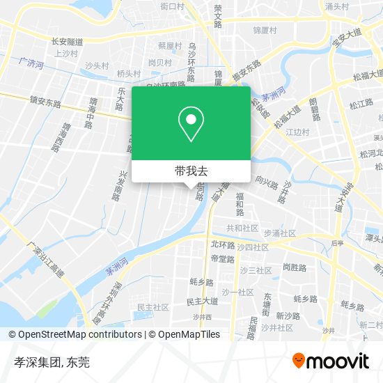 孝深集团地图