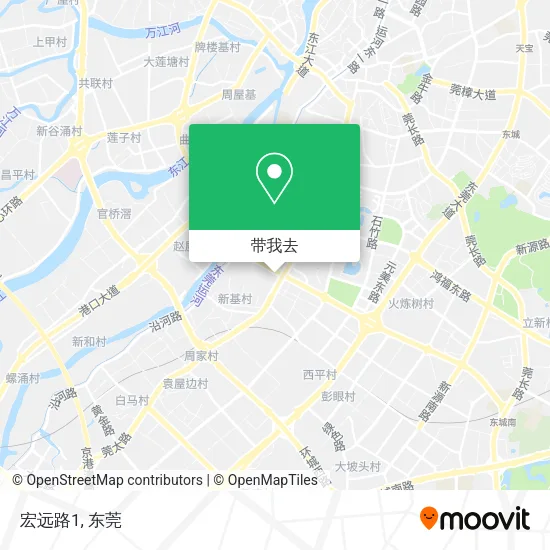 宏远路1地图