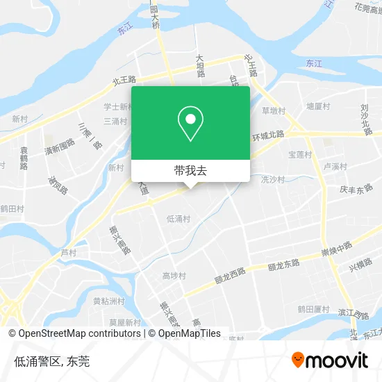 低涌警区地图