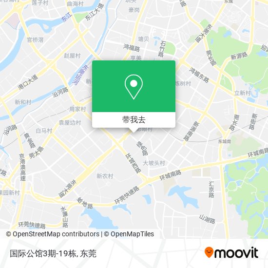 国际公馆3期-19栋地图