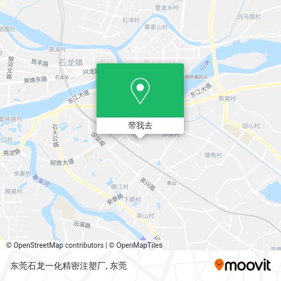 东莞石龙一化精密注塑厂地图