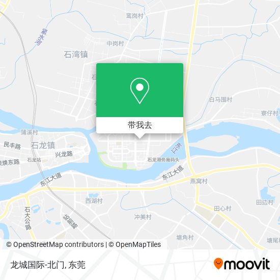 龙城国际-北门地图
