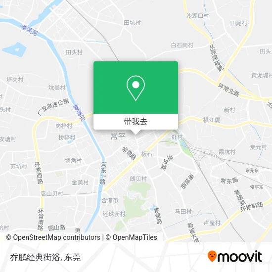 乔鹏经典街浴地图