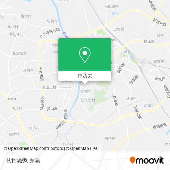 艺指独秀地图