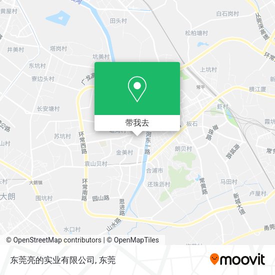 东莞亮的实业有限公司地图