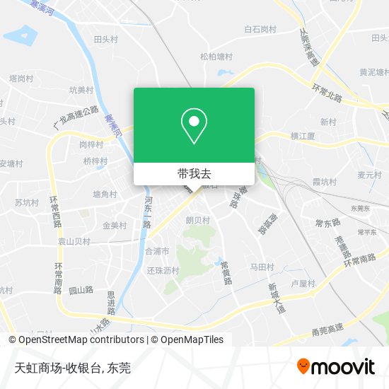 天虹商场-收银台地图