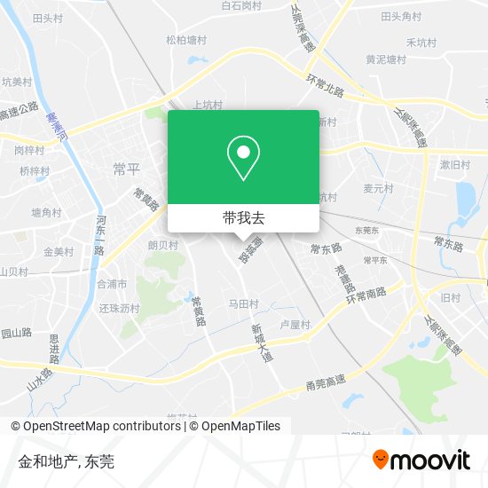 金和地产地图