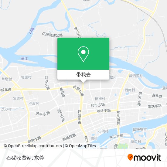 石碣收费站地图