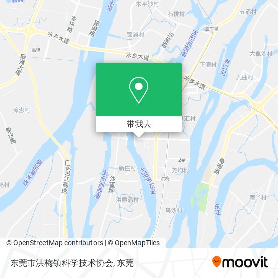 东莞市洪梅镇科学技术协会地图