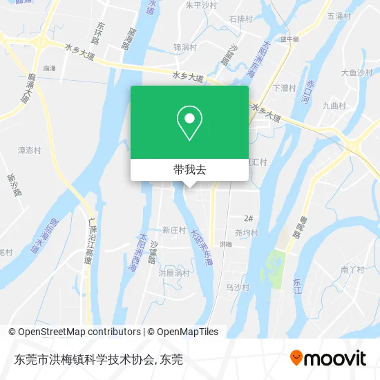 东莞市洪梅镇科学技术协会地图