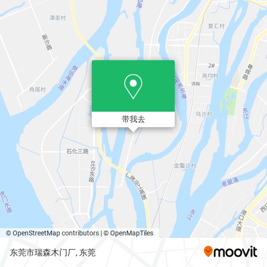 东莞市瑞森木门厂地图