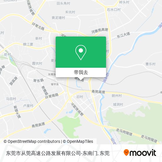 东莞市从莞高速公路发展有限公司-东南门地图