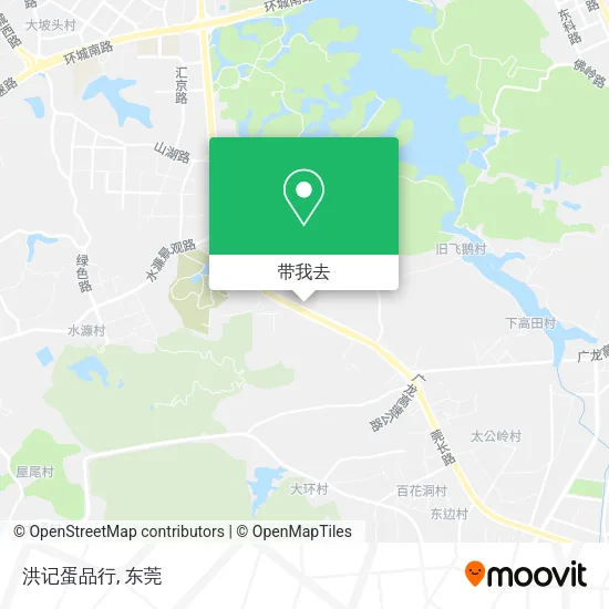 洪记蛋品行地图