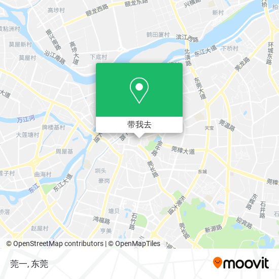 莞一地图