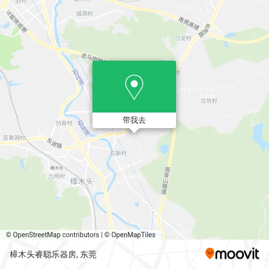 樟木头睿聪乐器房地图