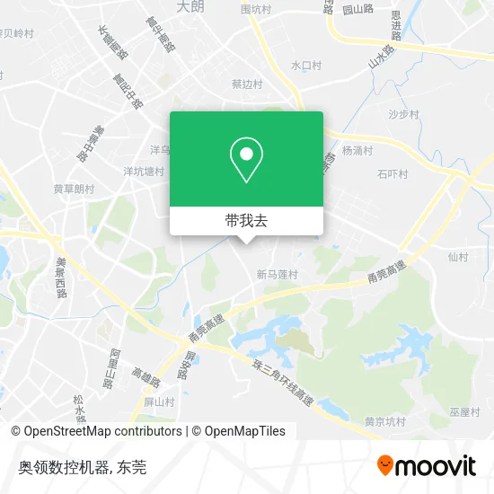 奥领数控机器地图