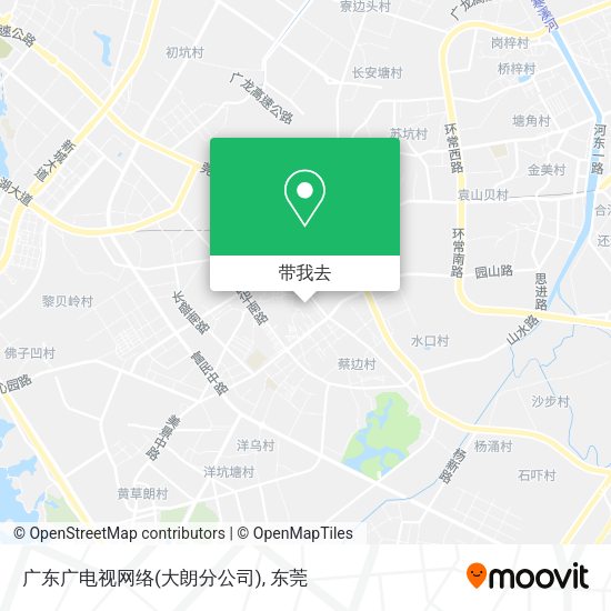 广东广电视网络(大朗分公司)地图