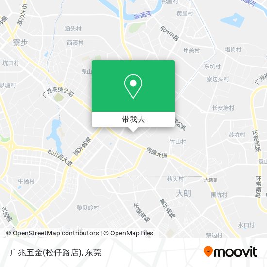广兆五金(松仔路店)地图