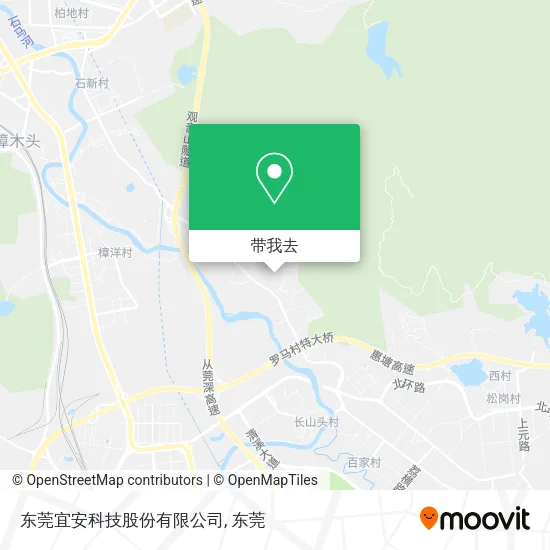 东莞宜安科技股份有限公司地图