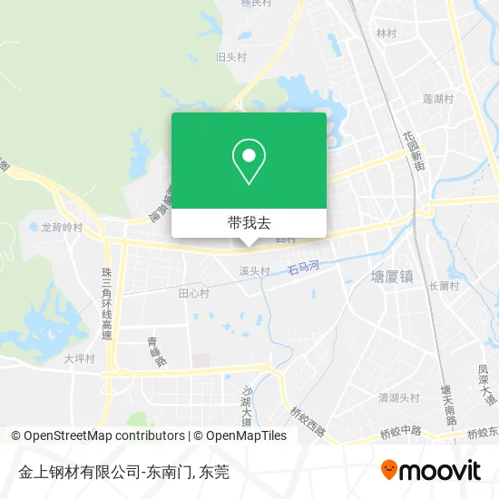 金上钢材有限公司-东南门地图