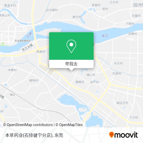 本草药业(石排健宁分店)地图