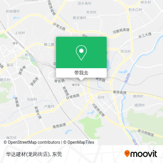 华达建材(龙岗街店)地图
