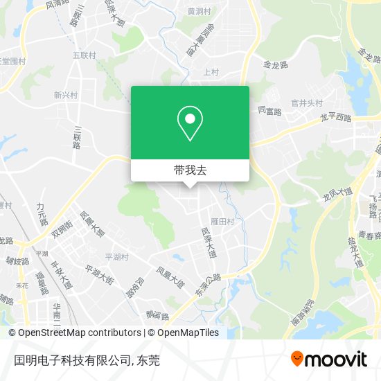 囯明电子科技有限公司地图