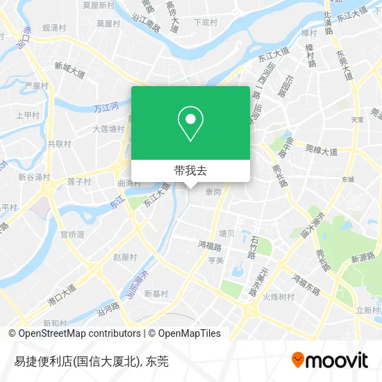 易捷便利店(国信大厦北)地图
