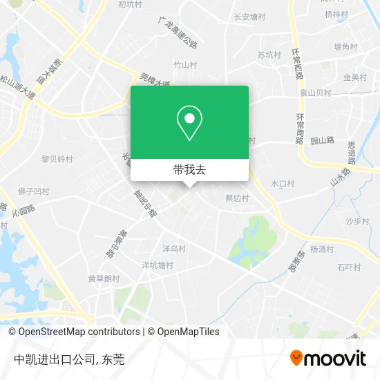 中凯进出口公司地图