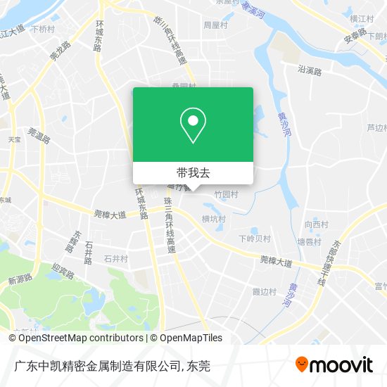 广东中凯精密金属制造有限公司地图