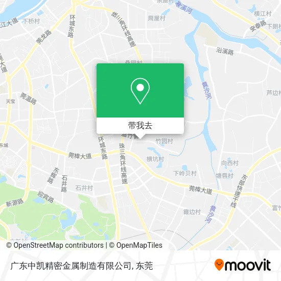 广东中凯精密金属制造有限公司地图