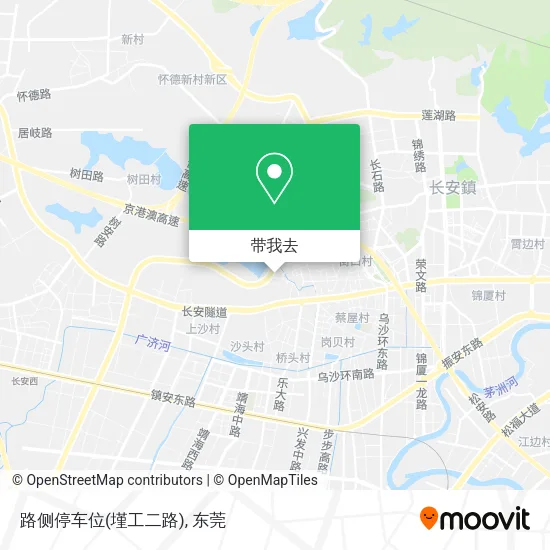 路侧停车位(墐工二路)地图
