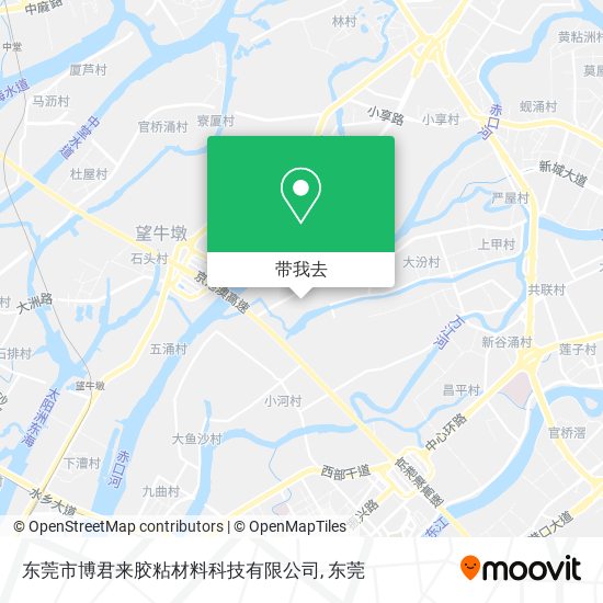 东莞市博君来胶粘材料科技有限公司地图