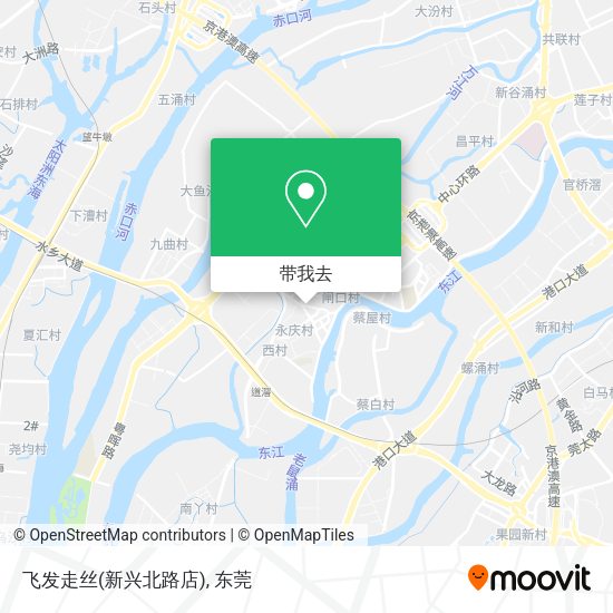 飞发走丝(新兴北路店)地图
