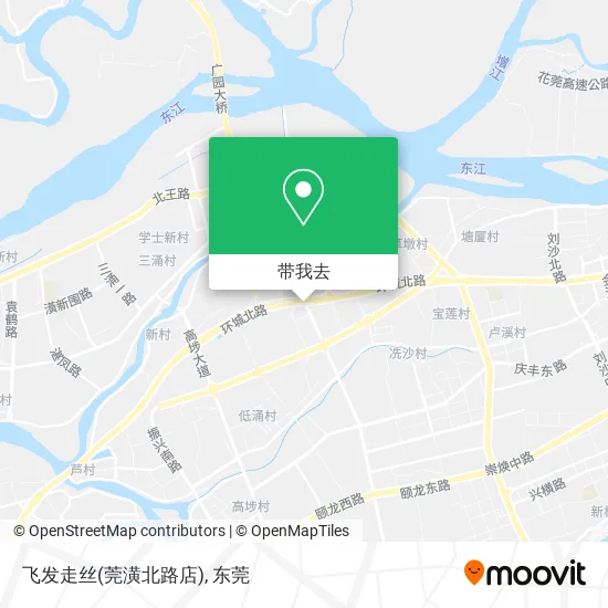 飞发走丝(莞潢北路店)地图