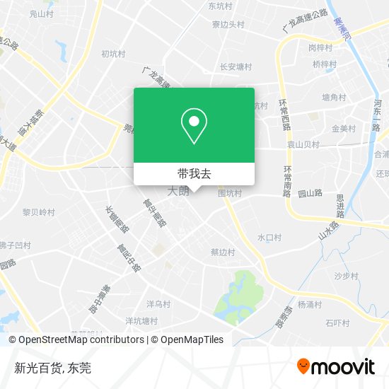 新光百货地图