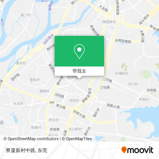 寮厦新村中路地图