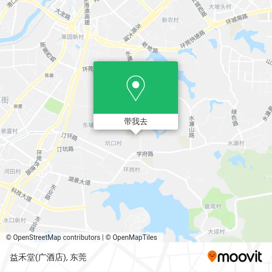益禾堂(广酒店)地图