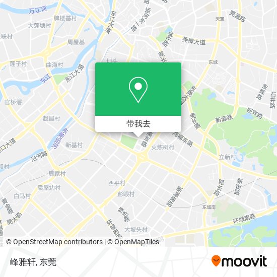 峰雅轩地图