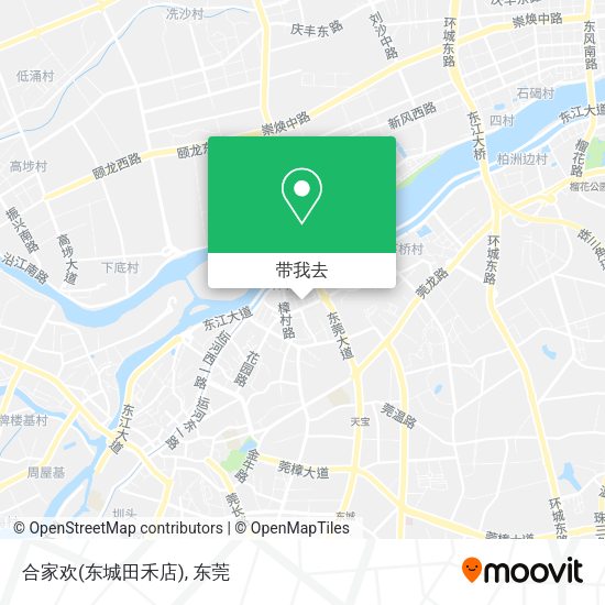 合家欢(东城田禾店)地图