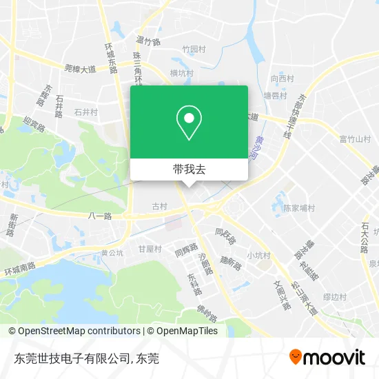 东莞世技电子有限公司地图
