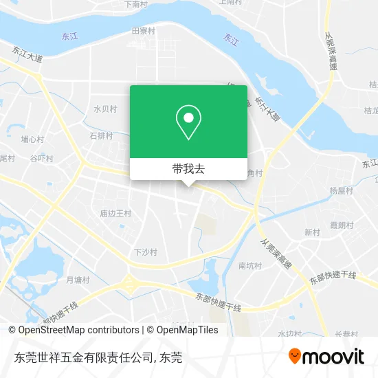 东莞世祥五金有限责任公司地图