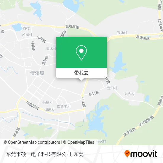 东莞市硕一电子科技有限公司地图