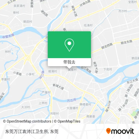 东莞万江袁沛江卫生所地图
