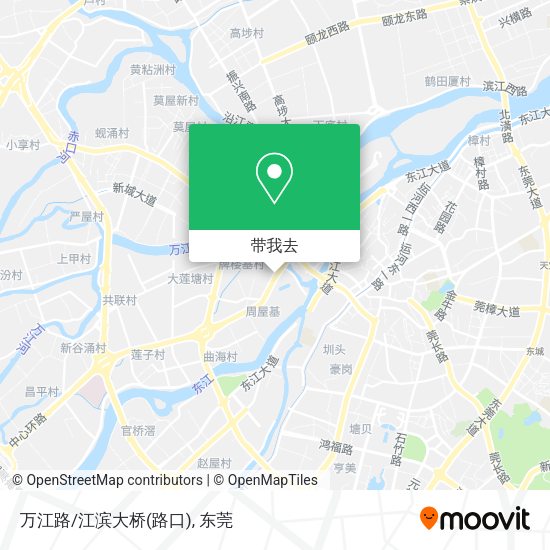 万江路/江滨大桥(路口)地图