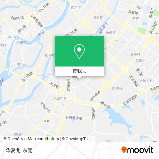华夏龙地图